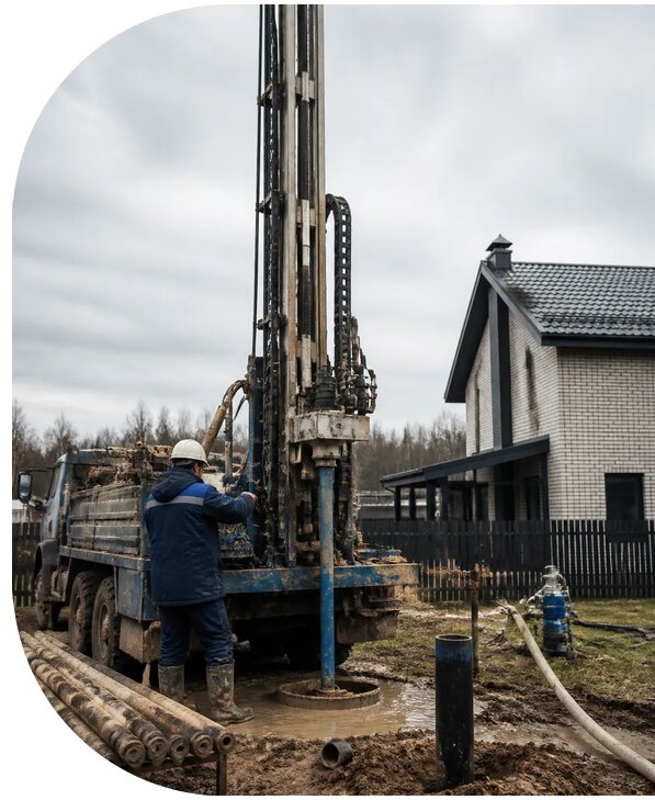 Бурение скважин на воду под ключ в Гагарине от 124848 р. | АПаруса-Ггр